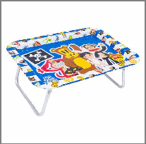 LAP TRAY DESK,17"L RECT PAUL FRANK