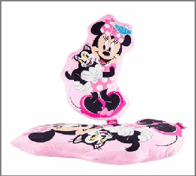 CLOUD PAL PILLOW,23"MINNIE-GOL