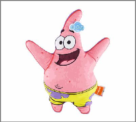 CLOUD PAL PILLOW,23"SP BOB-PAT