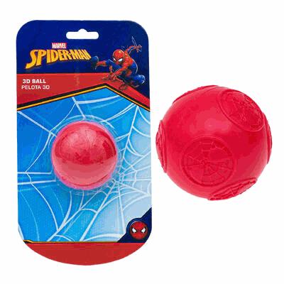 DOG TOY,3D BALL SPIDERMAN RED