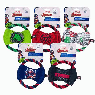 DOG TOY,DISC ROPE MARVEL 5AST