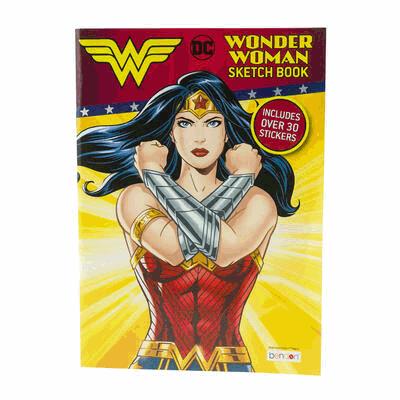 SKETCH BK, WONDER WOMAN DELUXE