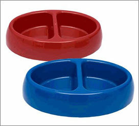 Large Oval Bowl for Food & Water – 2 Assorted