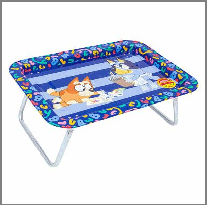 LAP TRAY DESK, 17"L RECT BLUEY
