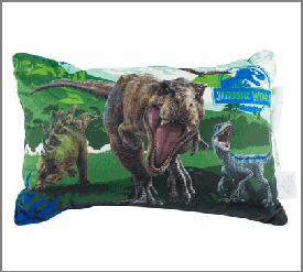 PLUSH PILLOW,10"JURASSICWORLD