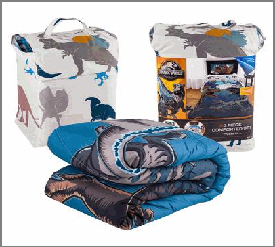 COMFORTER SET,T/F JWORLD DINOS