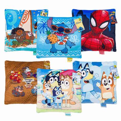 PILLOW, ASSORTED CARTOON