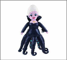 PLUSH,18" LITTLE MERMAID SEA W