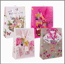 GIFT BAG,XL MOTHER'S DAY PRNTE