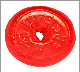 PLUSH PILLOW,10" CANDY SHP LIF