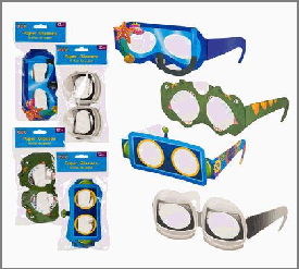 PAPER GLASSES,12ct 6.5"W ASTD