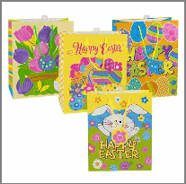 EASTER BAG,PRINTED AST DSGN