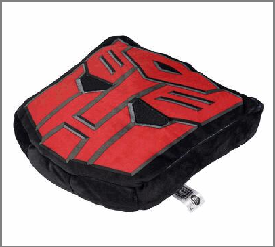 PLUSH DECOR PILLOW,9"TRANSFORM