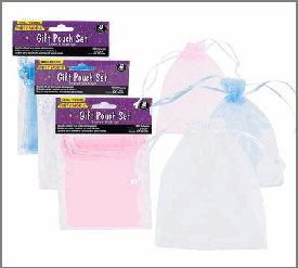 GIFT POUCH SET,8pc SMALL w/DRA