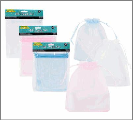GIFT POUCH SET,5pc LRG w/DRAWS