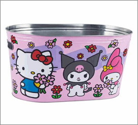 Large Oval Tub 16"D – Hello Kitty & Friends