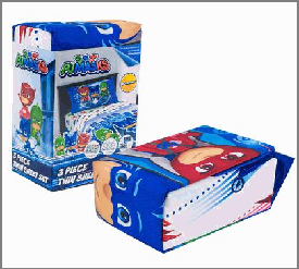 SHEET SETS,3pcTWIN PJ MASKS VI