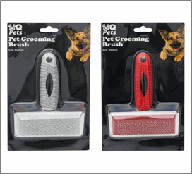 Medium Pet Grooming Brush – 2 Assorted Styles