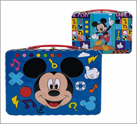 Lunch Box XL – Embossed Mickey Mouse Design