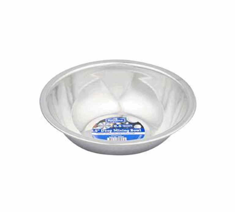0.5 Qt Stainless Steel Mixing Bowl – 5.5" Kitchen Bowl