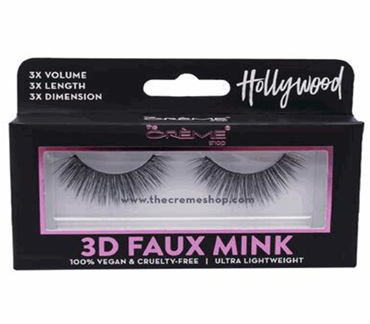 3D Hollywood Eyelashes 1 Pair – Dramatic Voluminous False Lashes