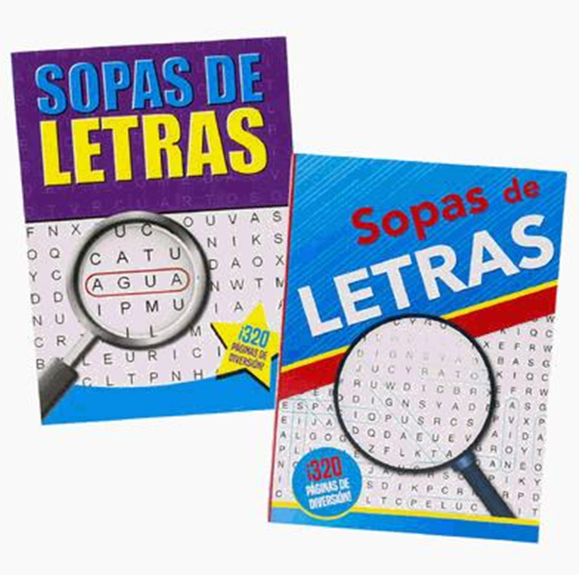 Spanish Word Search Puzzle Book – 320 Pages of Fun Brain Challenges