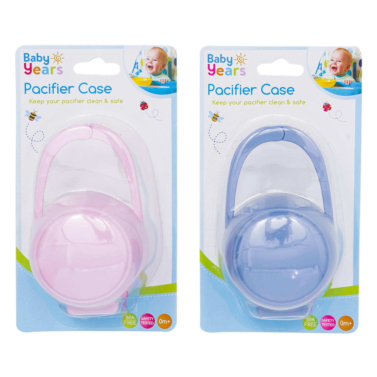 Baby Years Pacifier Case Assorted