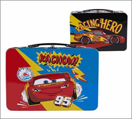 Lunch Box XL – Embossed Cars Design