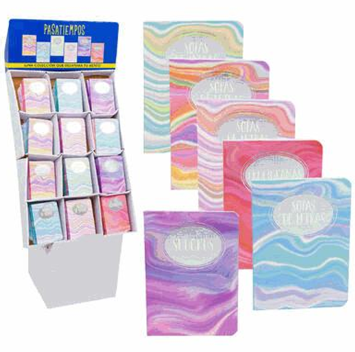 Spanish Puzzle Book – 96 Pages Flexible Cover with Display