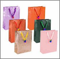GIFT BAG,LRG,6 ASST,EMBOSSED
