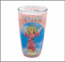 CANDLE 6", DIVINO NINO JESUS C