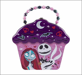 Lunch Box 7"H – Cupcake Nightmare Before Christmas Design