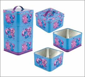 Canister 3-Stacking with Knob – Stitch Design