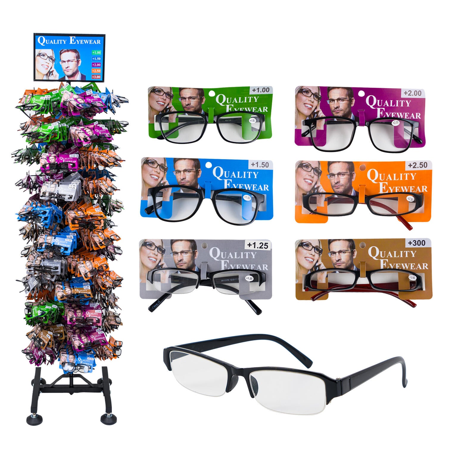 Superior Eyewear Reading Glasses Display - Asst