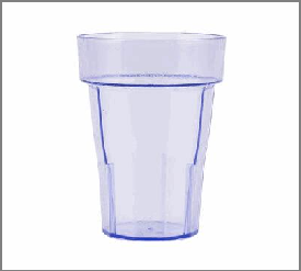 TUMBLER, 12OZ ACRYLIC OCTAGON