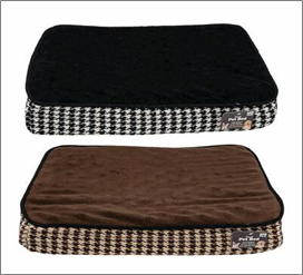 Small Crate Mattress Pet Bed – 2 Assorted Designs