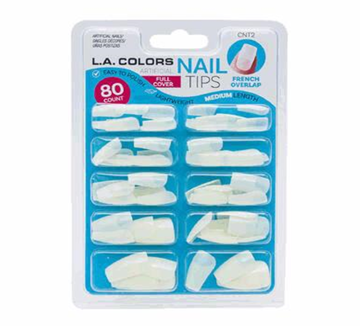 80ct French Overlap Artificial Nails – LaColors