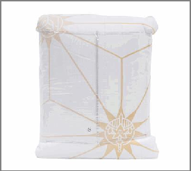 COMFORTER SET,4pcTWIN ICONIC P