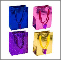 GIFT BAG,MED,4 ASST,EVERYDAY