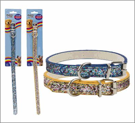 Dog Collar, 15" (Medium) – 2 Assorted Colors