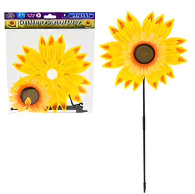 Garden Stake Decor 28" Pinwheel Accent
