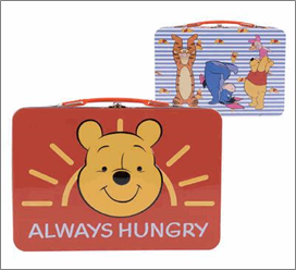 Lunch Box XL – Embossed Winnie the Pooh Design