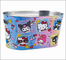 Storage Tub 16.25"L – Polarized HK &amp; Friends Design