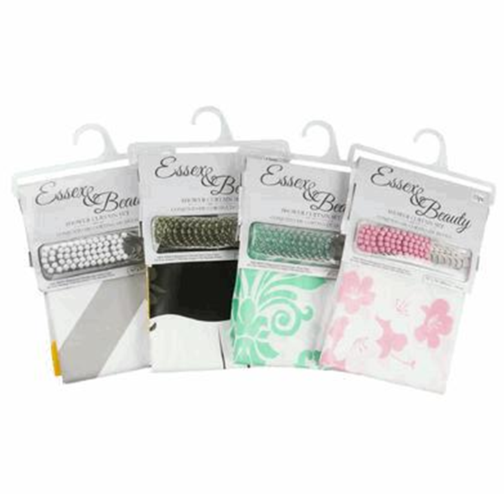 71" PEVA Shower Curtain – 0.08mm Thick Waterproof Bathroom Curtain