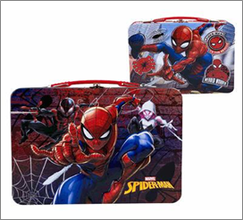 Lunch Box XL – Embossed Spiderman Design