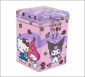 Canister 29.8oz / 881ml – Square Lock Top Design