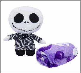 HUGGER&THROW SET,2pc NIGHTMARE