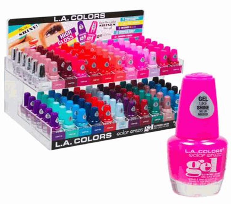 Clr Craze Gel-Shine Nail Polish – LaColors