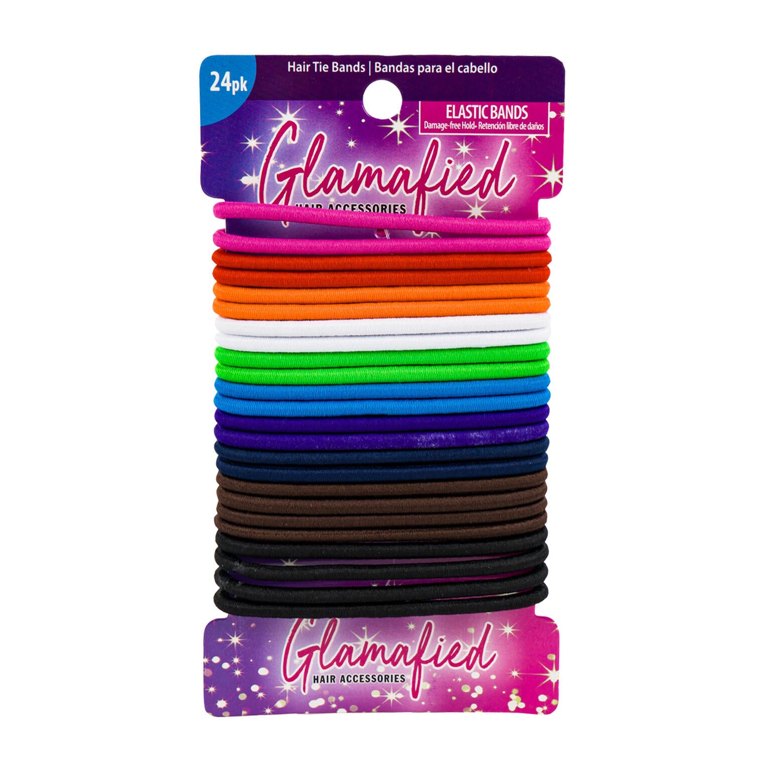 Glamafied 24pk Hair Tie Bands