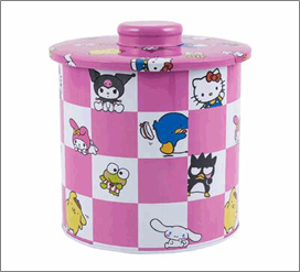 Checkered Canister 6" – HK & Friends Storage Jar